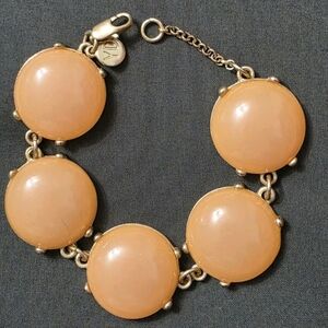 Estate - Gold Tone - Signed YD - Fashion Statement Braclet - Item 293